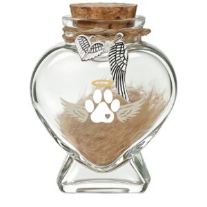 "AngelHeart" Frasco Memorial con Pelo de Mascota