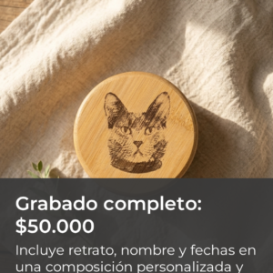 Consultar por grabado personalizado - Nombre + Fecha + Foto